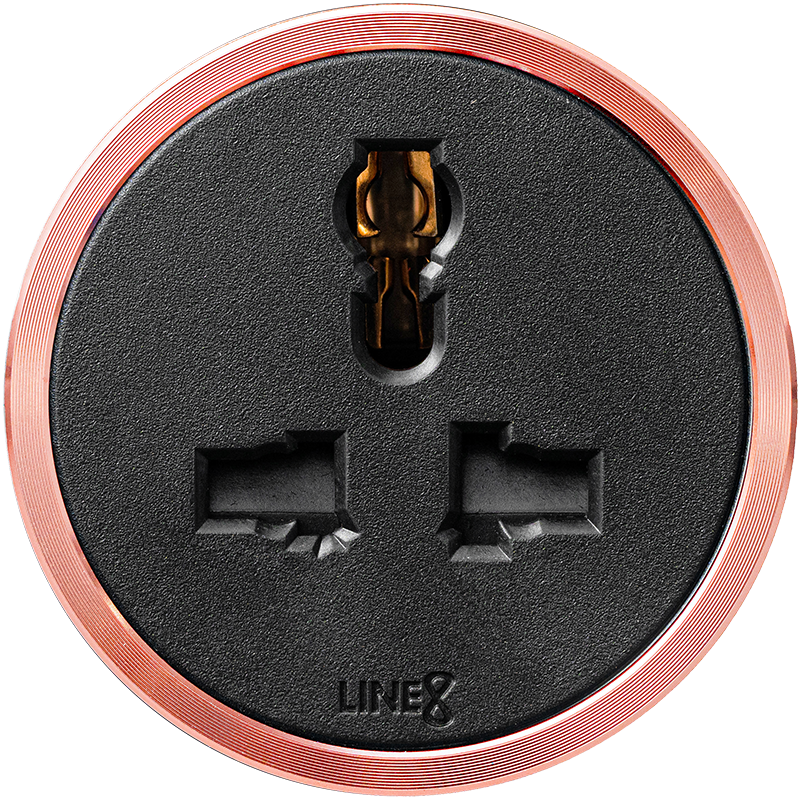 Line8 power track in Rose Gold finish