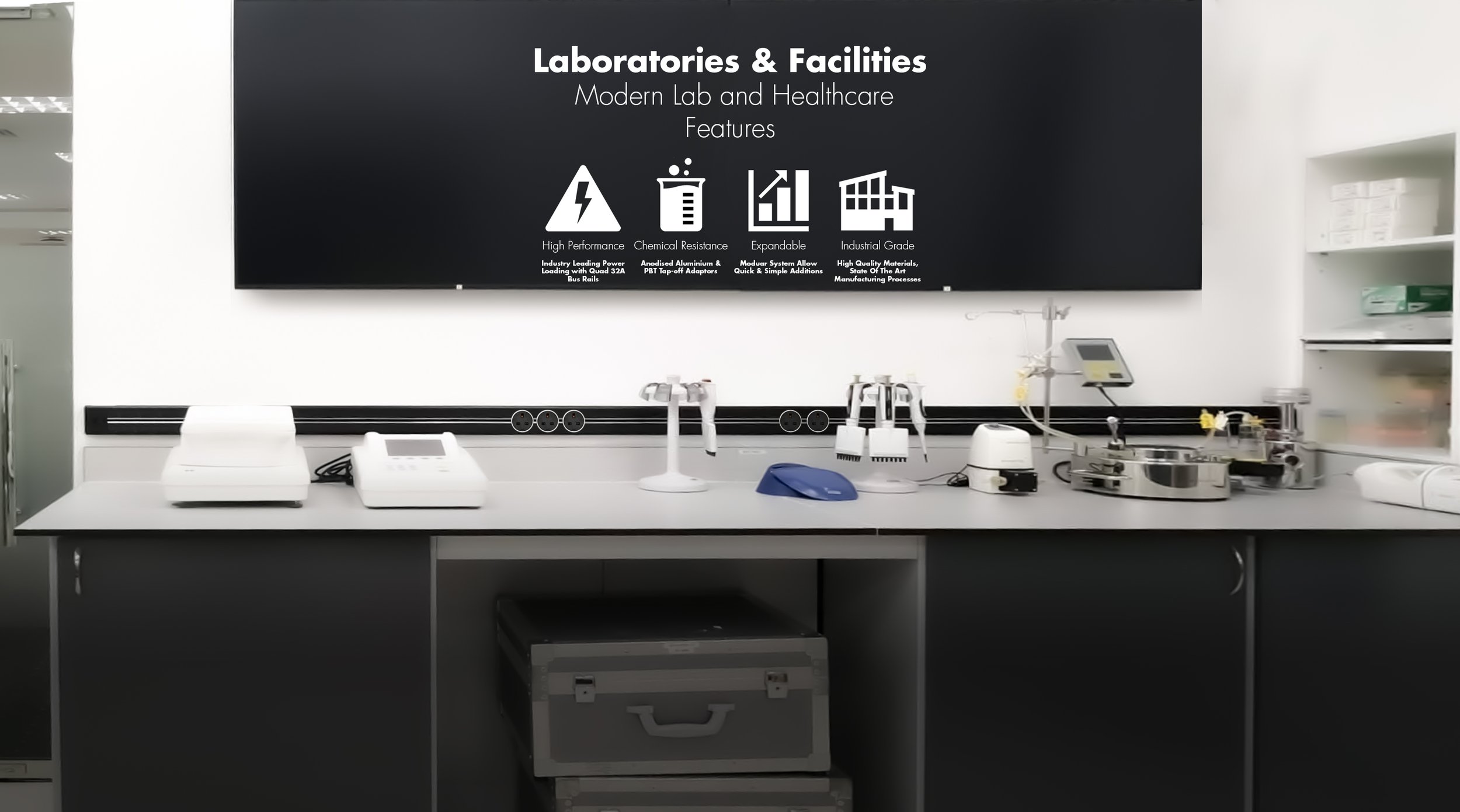 Line8 Laboratory Power Track Singapore